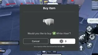 [Free UGC Limited] White Visor 🔥