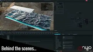 LiquiGen v.0.3 / Houdini Ocean Simulation Preview