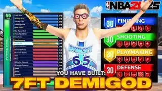This 7FT ISO STRETCH is BREAKING NBA2K25 - BEST STRETCH ON NBA2K25 FT. @ImChef2k