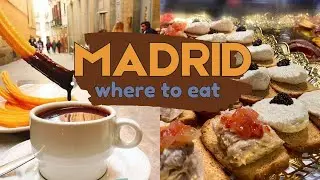 MADRID’S BEST CHURROS & TAPAS??? Puerta del Sol food tour
