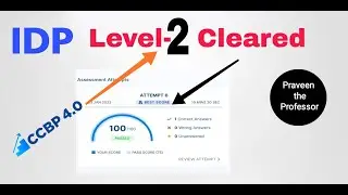 IDP level 2 cleared | idp level 2 | 
