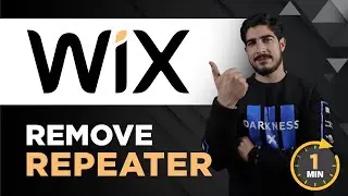 How To Remove Repeater In Wix 2024 | Wix Repeater | Delete Wix Repeater