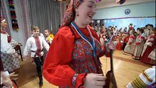 РОЖДЕСТВЕНСКИЕ ВЕЧЁРКИ. Отчетный концерт фольклорного отдела Большевяземской ДШИ 23.12.2022