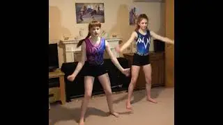 ❤️ GYMNAST KARINA DOES GYMNASTICS TUMBLING DANCE CIRCUS ❤️