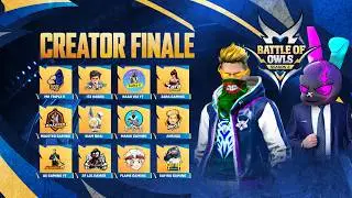 [🔴LIVE] CREATOR FINALE - BATTLE OF OWLS S2 ft. 