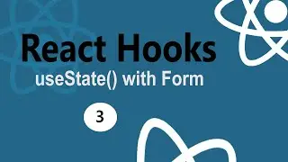 React Hooks Tutorial #3 - useState() with form || Codenemy