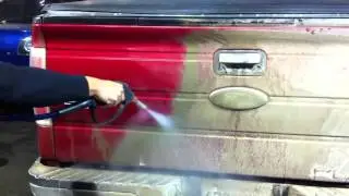 Thick mud and salt cleaning  Optima Steamer Steam Car Wash