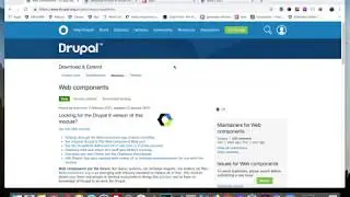 Drupal Web Components Module (Install)