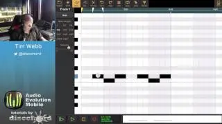 Audio Evolution Mobile Studio - Tutorial 7: Piano Roll Editor