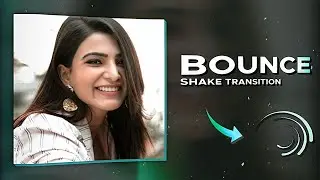 Smooth Bounce Shake Transition 😍❤️ Alight motion tutorial