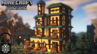 How to build a Mansion in Minecraft - Horror Mansion [Tutorial]