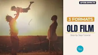 How to Customize an Old Film Video Template in After Effects | Retro Vintage Style