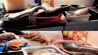 মাছ কাঁটলাম - Fish Cutting Recipe Beginners Bangla - Fish Cutting -  Bangladeshi #Mum #Runa Finland