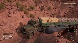 SnowRunner - Red Canyon - First steps.