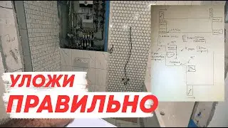 Как УЛОЖИТЬ ПЛИТКУ? Ванная комната | Раскладка плитки | ПРОЕКТ от руки