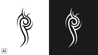Tattoo Design Class-01 | How to make tattoo design in illustrator