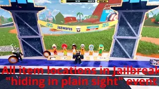 Where to find items of the Jailbreak event 