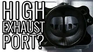HIGHER EXHAUST PORT, GOOD IDEA? How Exhaust Port Timing Affects Two Stroke Performance.