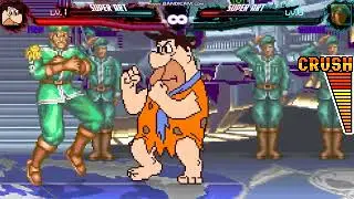 MUGEN: Fred Flintstone (Me) vs General