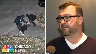 Full interview: Father shares horrifying details of carjacking outside Chicago's Beverly home