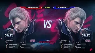 Tekken 8 | Buppamen91 (Steve) VS LowHigh (Steve) Ranked Match
