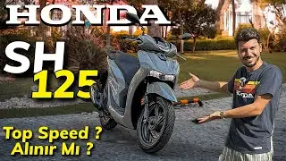 12.000 KM BAKIM ARALIĞI OLAN SCOOTER !! / HONDA SH125İ LANSMANI