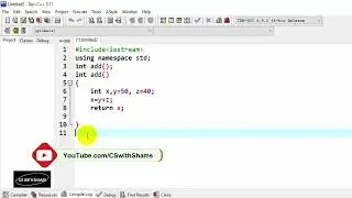 Function with return type and no parameter  and with parameter in C programming #19