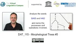 DAT_115 - Morphological Analysis: said & had