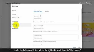 How can I Block Keywords in YouTube