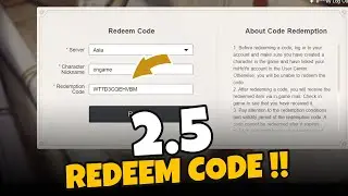 Genshin Impact 2.5 Redeem Code  | Free Primogem Genshin Impact 2.5
