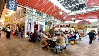 Oxford City Centre & Covered Market - Oxfordshire England