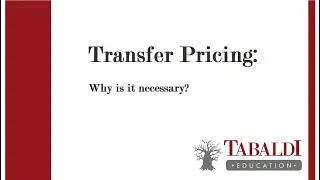 Why is Transfer Pricing Necessary? | Cost Accounting