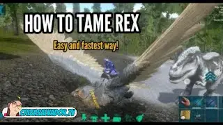 [04] ARK MOBILE: How to tame Rex (Easy and fastest way)