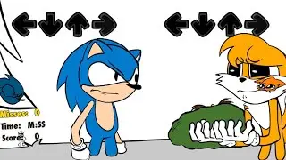 Friday Night Funkin' VS SONIC.EXE Hell Reborn V2 (Maidenless) | (FNF Mod)