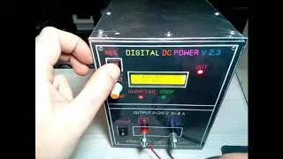 Лабораторный блок питания на Arduino