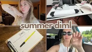 productive summer diml: nails, trivia night, cleaning | vlog | clark university