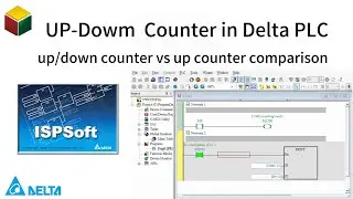 UP -Down Counter Delta PLC /ISPsoft