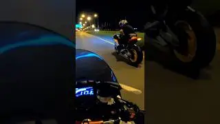 R7 ลองเช็คเกียร์กับ CBR1000rr #MackyCBR #CBR1000rr #YzfR7 #Yamaha #Bigbike
