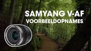 Samyang V-AF 24mm, 35mm, 75mm - Voorbeeldopnames