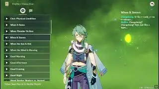 Genshin Impact - Beizou Pronounces Changsheng