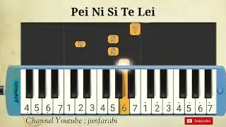 Pei Ni Si Te Lei | tutorial pianika | chinese song