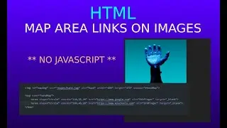 HTML - Map Area Links - Clickable Areas of an Image