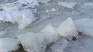 Пляж на Волге. Самара. Декабрь / City beach of Samara (Rus). December