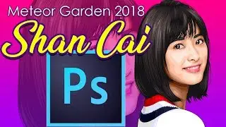 Meteor Garden 2018 Shancai[Shen Yue] Speed Vector Art | Adobe Photoshop