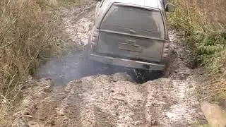 Great Wall Wingle на спайсерах на бездорожье