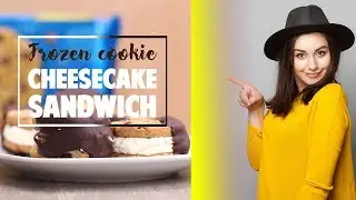 Frozen Cookie Cheesecake Sandwhich