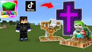 Trying Scary Minecraft TikTok Hacks In Lokicraft