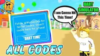 [ALL CODES]🎯Dart Simulator All Codes In The Game! | Get Gems And Level Up! | ROBLOX