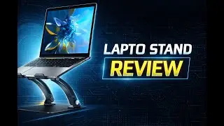 Review - Nulaxy Fully Adjustable Laptop Stand for Desk, Dual Foldable Aluminum Computer R
