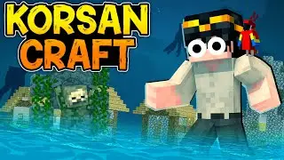 KAYIP ŞEHRİ BULDUK!! | KorsanCraft | Minecraft | Bölüm 4